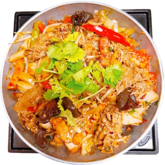 Dry Pot Beef.