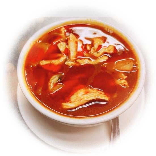 Tom Yum Soup - Tofu.